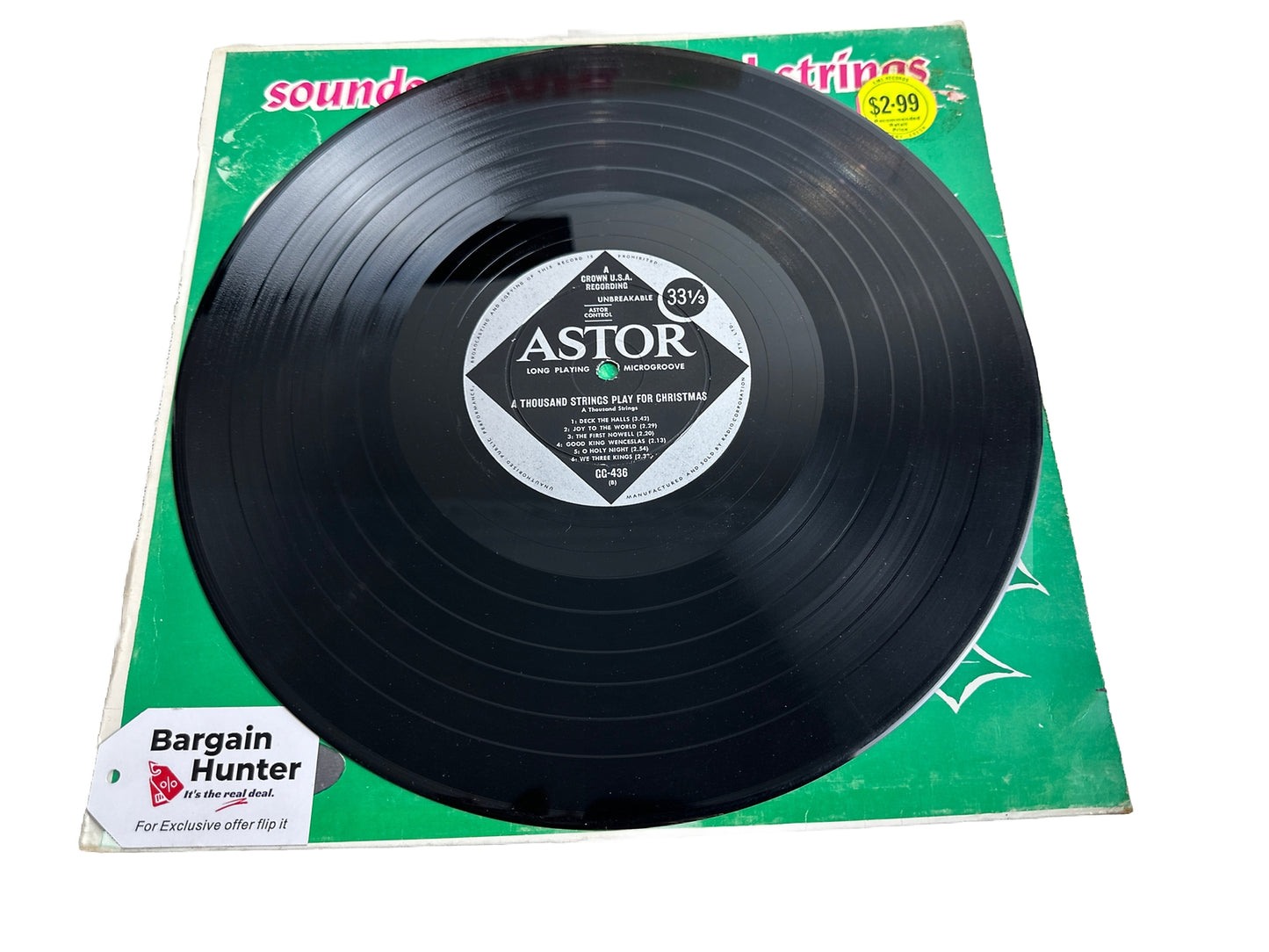 Sounds Of A Thousand Strings Play For Christmas - 12" Vinyl Record 3921
