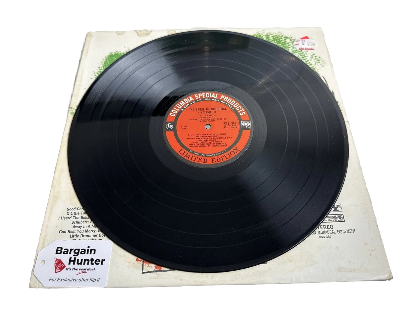 The Spirit Of Christmas Volume 2 - 12" Vinyl Record 3606