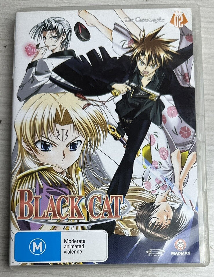 Black Cat Vol 2 The Catastrophe - Anime DVD 4922
