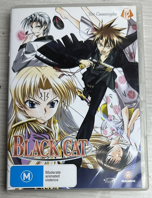 Black Cat Vol 2 The Catastrophe - Anime DVD 4922