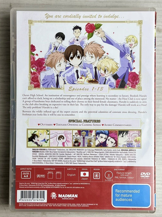 Ouran High School Club Part 01  - Anime DVD 4919