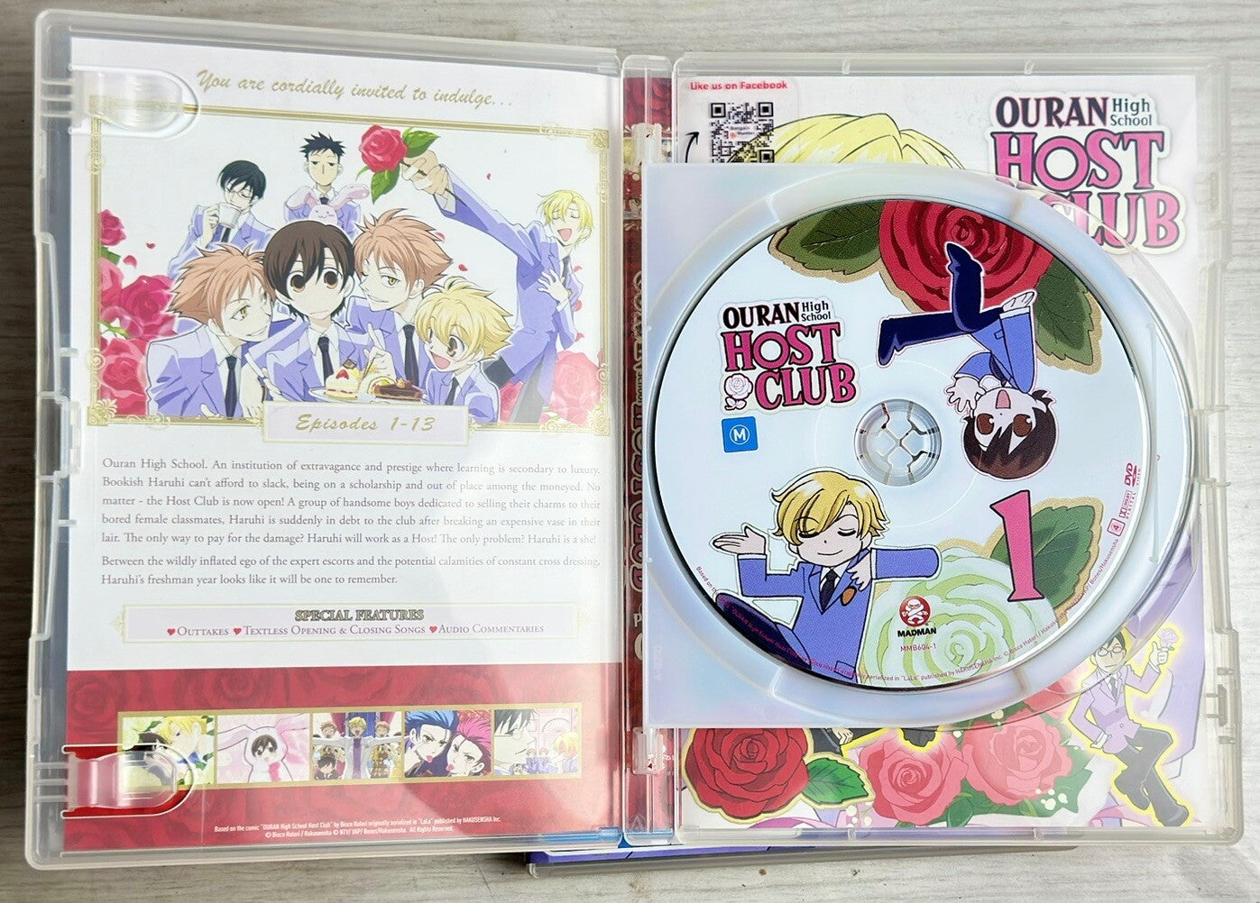 Ouran High School Club Part 01  - Anime DVD 4919