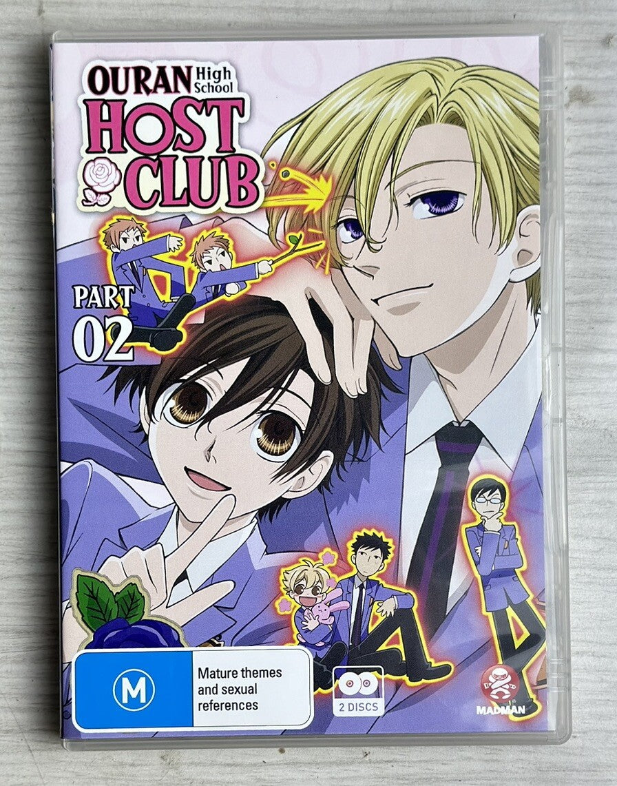 Ouran High School Club Part 02  - Anime DVD 4920