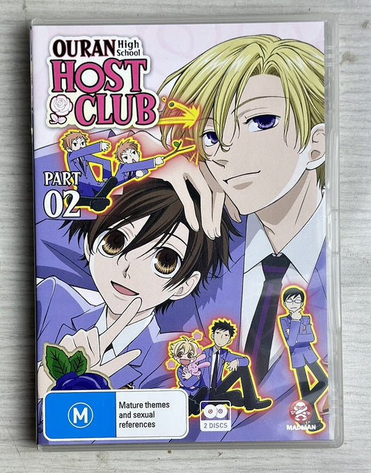 Ouran High School Club Part 02  - Anime DVD 4920