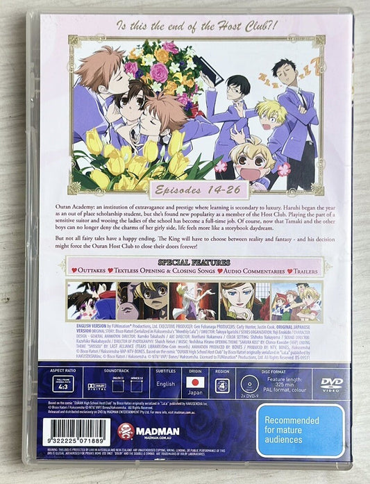 Ouran High School Club Part 02  - Anime DVD 4920