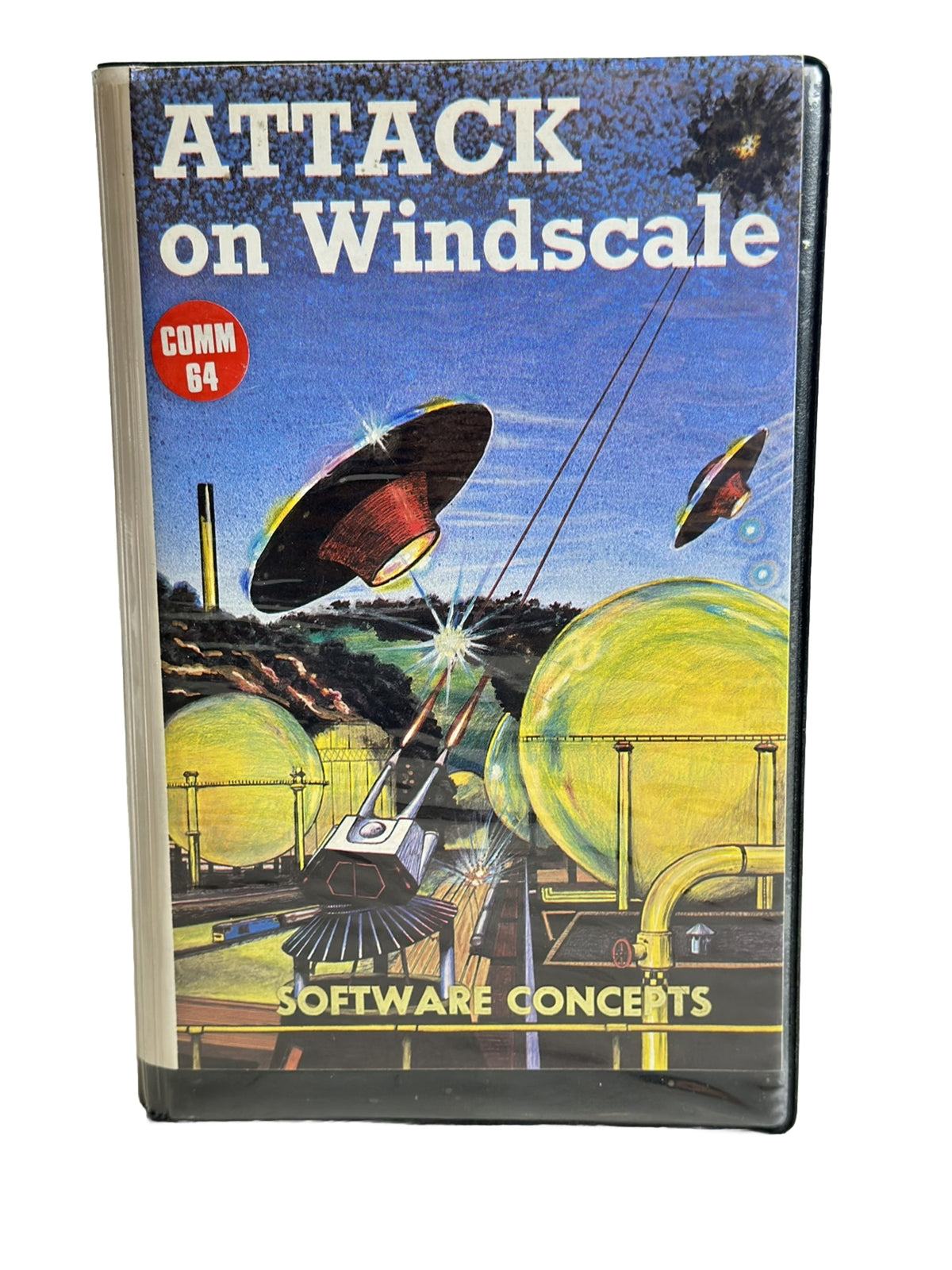 Attack On Windscale - Commodore 64  - In Good Condition - 4583