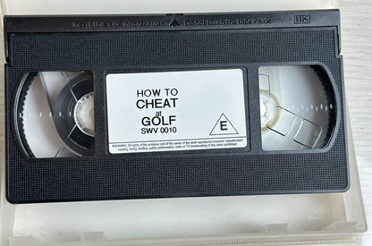 How to Cheat At Golf VHS / VCR In Good Condition - 4976
