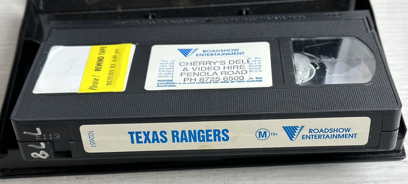 Texas Rangers VHS / VCR In Good Condition - 4979