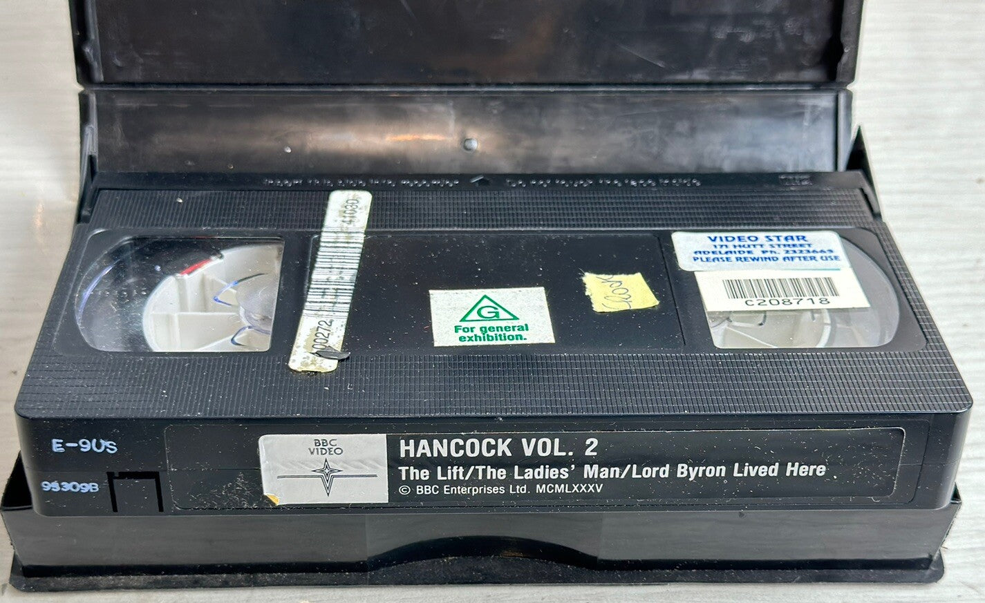 Hancock The Lift VHS / VCR Ex-Rental In Good Condition - 4975