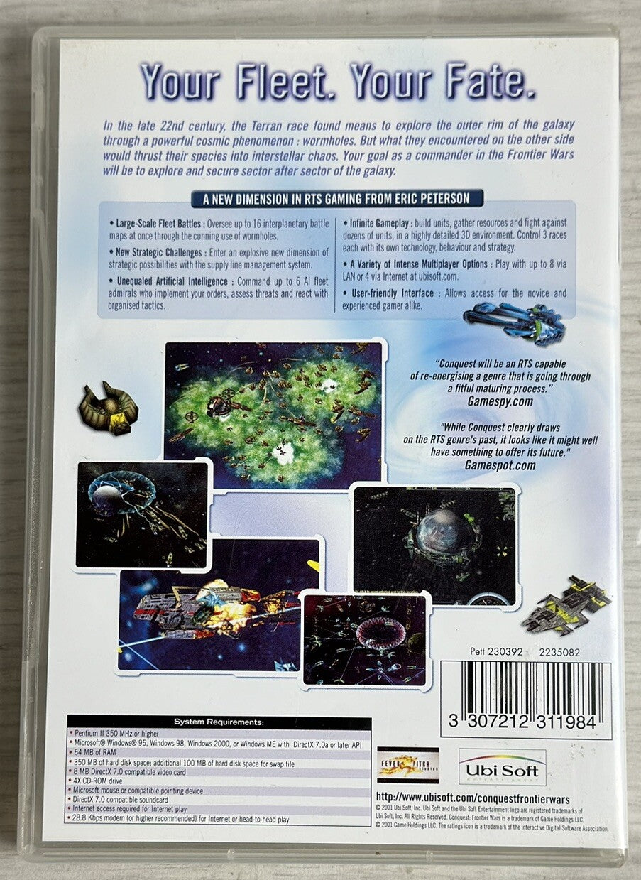 Conquest Frontier Wars PC Game In Good Condition - 5064