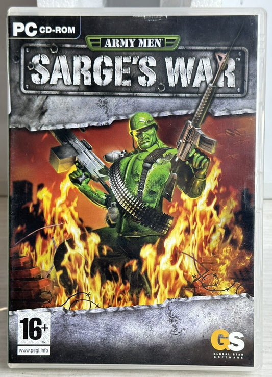 Army Men Sarge's War PC Game In Good Condition - 5012