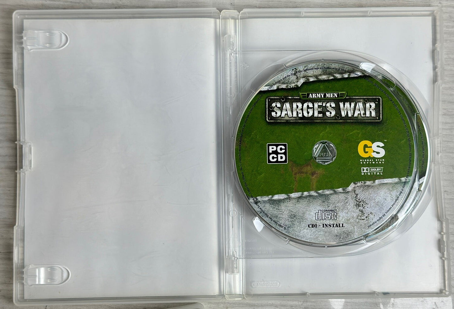 Army Men Sarge's War PC Game In Good Condition - 5012