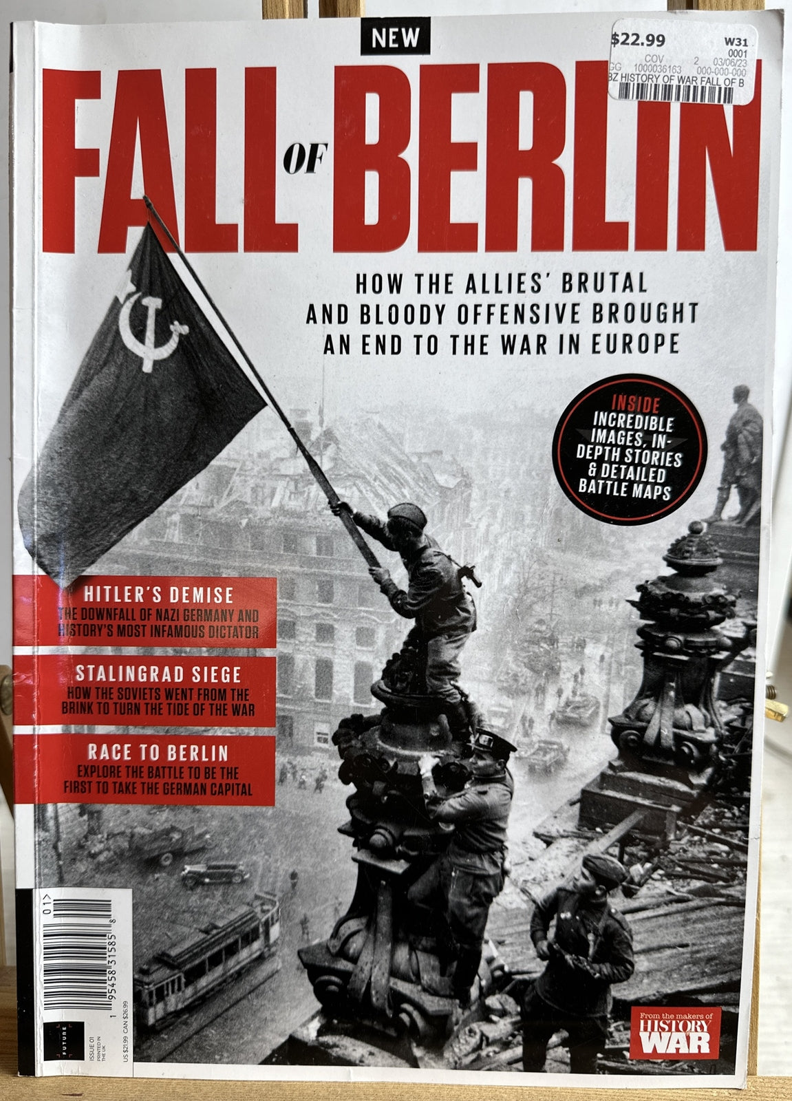 History Of War Fall Of Berlin Magazine Issue 1 In Good Condition