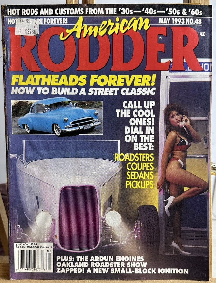American Rodder Magazine May 1993 No.48 In Good Condition
