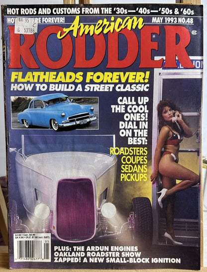 American Rodder Magazine May 1993 No.48 In Good Condition