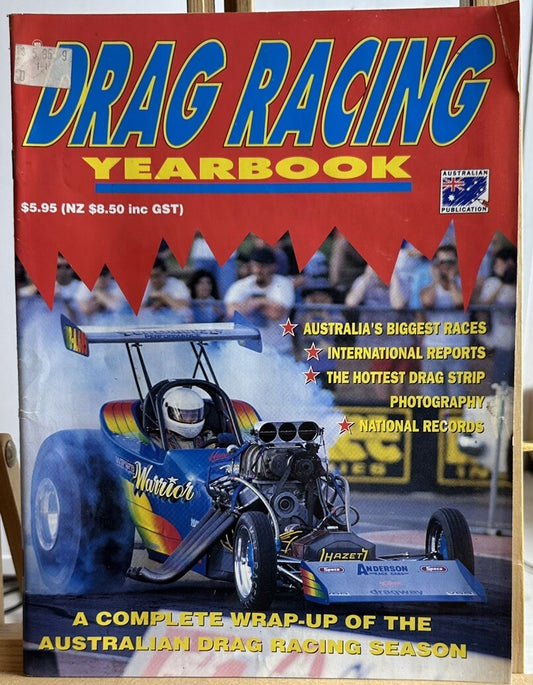 Australian Drag Racing Yearbook Magazin In Good Condition