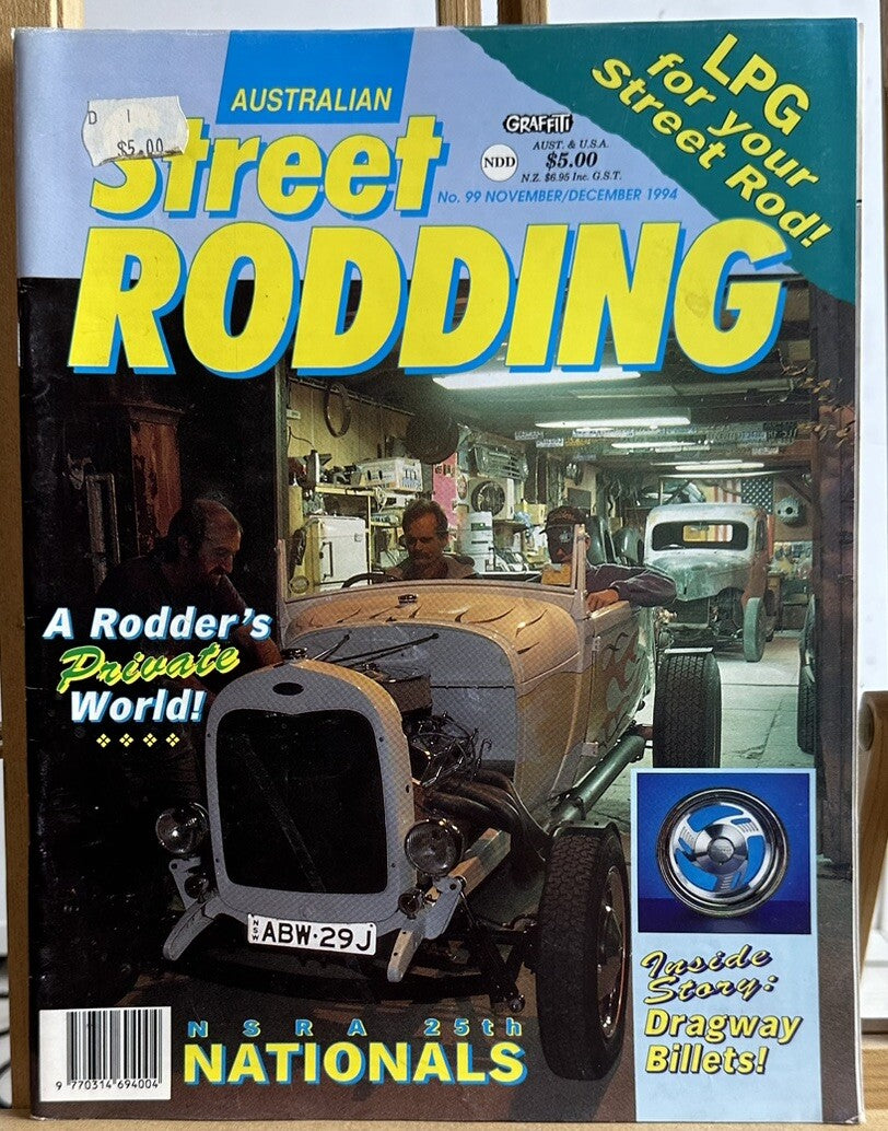 Graffiti Australian Street Rodding Magazine No.99 November/December 1994 In VGC