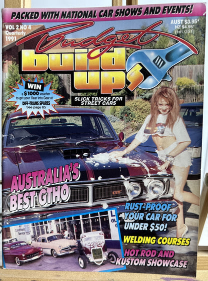 Budget Build Ups Magazine Vol.2 No.4 1991 In Good Condition