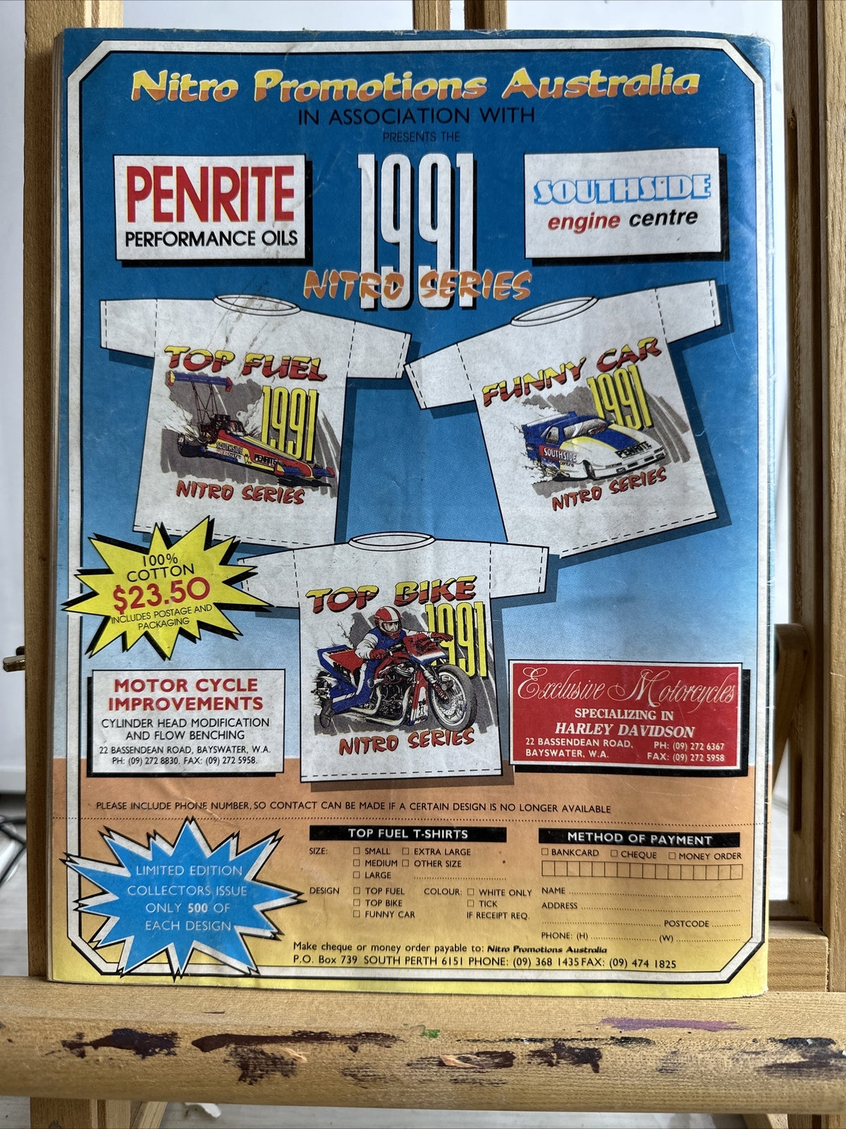 Dragster Australia Magazine No.302 January 1991 In Good Condition