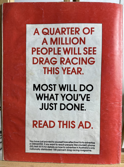 Dragster Australia Magazine No.299 November 1990 In Good Condition