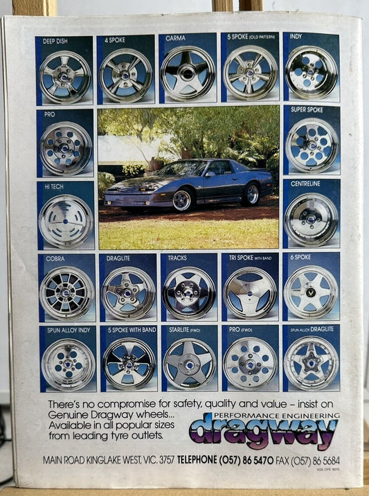 Graffiti Australian Street Rodding Magazine No.86 September/October 1992 In VGC