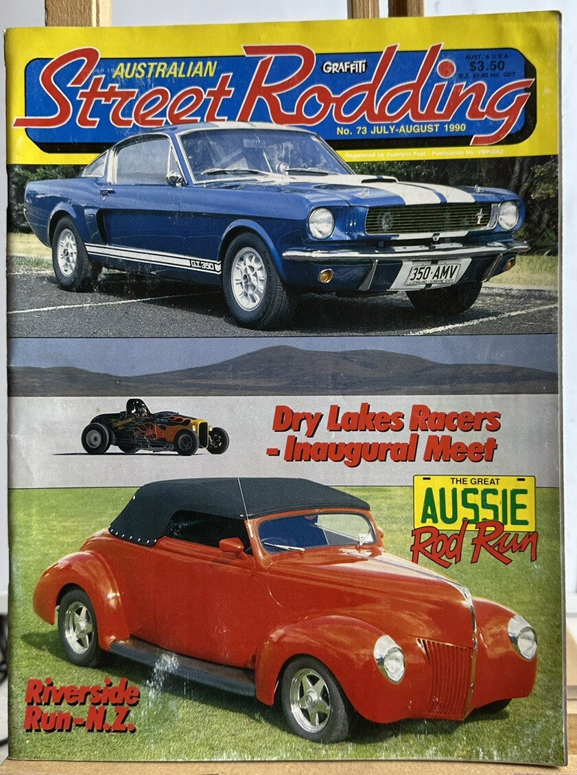 Graffiti Australian Street Rodding Magazine No.73 July/August 1990 In VGC