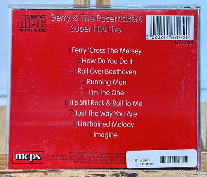 Gerry And The Pacemakers - Super Hits Live - Music CD In Good Condition 4910