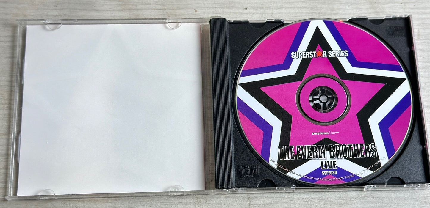 The Everly Brothers Live - Music CD In Good Condition 5000