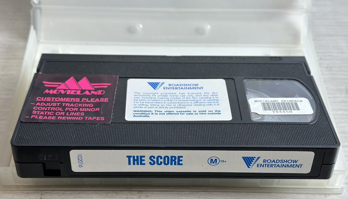 The Score VHS / VCR Ex-Rental In Ok Condition