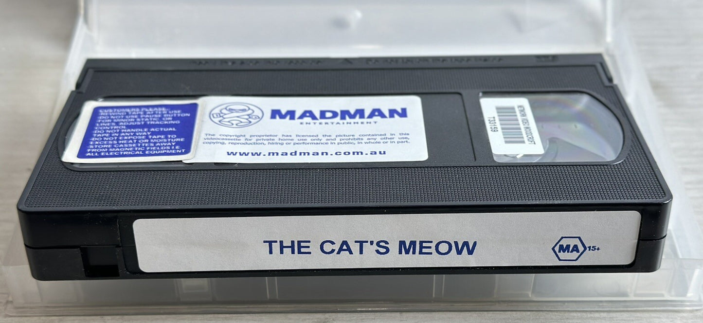 The Cat's Meow VHS / VCR Ex-Rental In Ok Condition - 4956