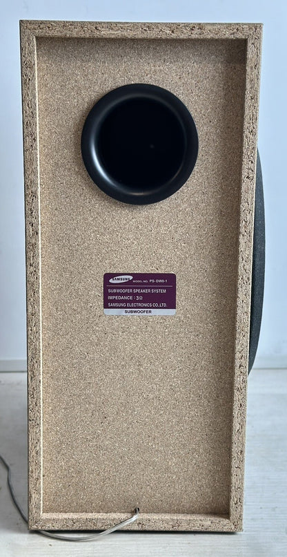 Samsung Subwoofer PS-CW0/DW0-1 Passive Subwoofer Sub Speaker Black - 5031