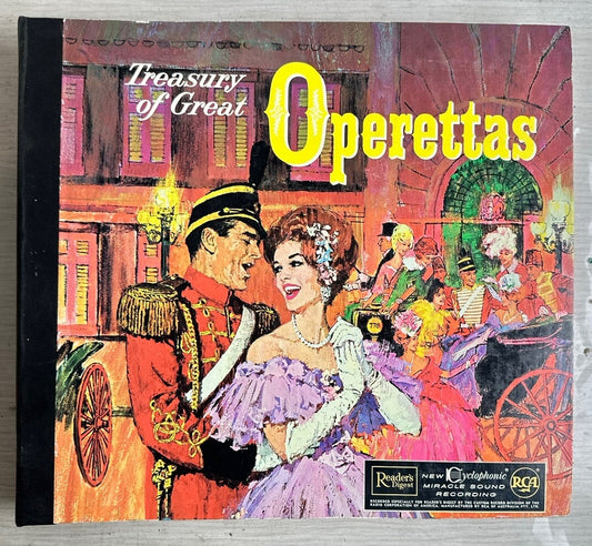 Readers’s Digest Treasury Of Great Operettas - Vintage Vinyl Record