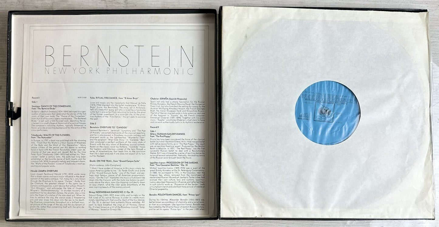 Bernstein - New York Philharmonic - Vinyl Record In Good Condition
