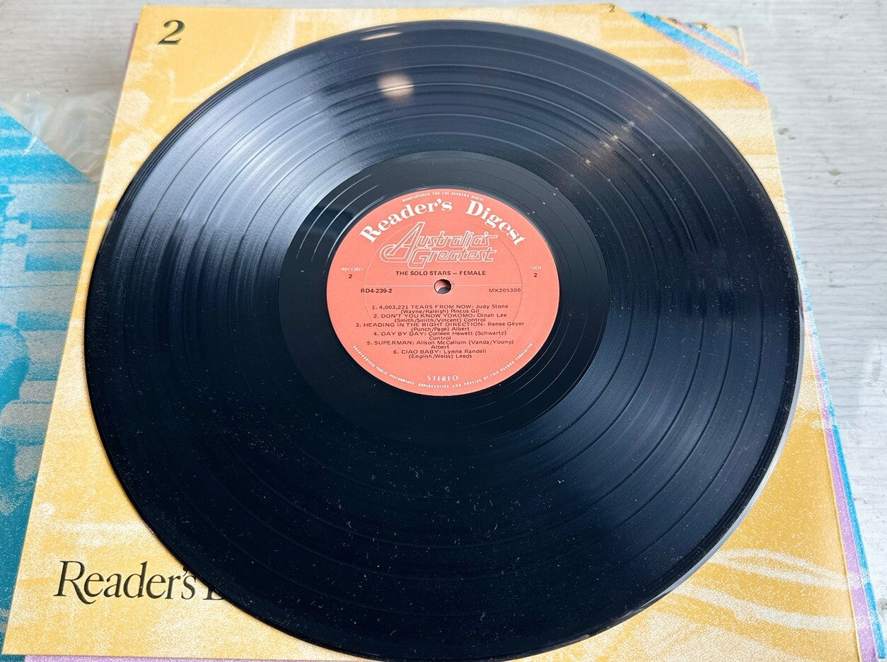Reader's Digest - Australia's Greatest - Record OK Condition Missing Outer Cover