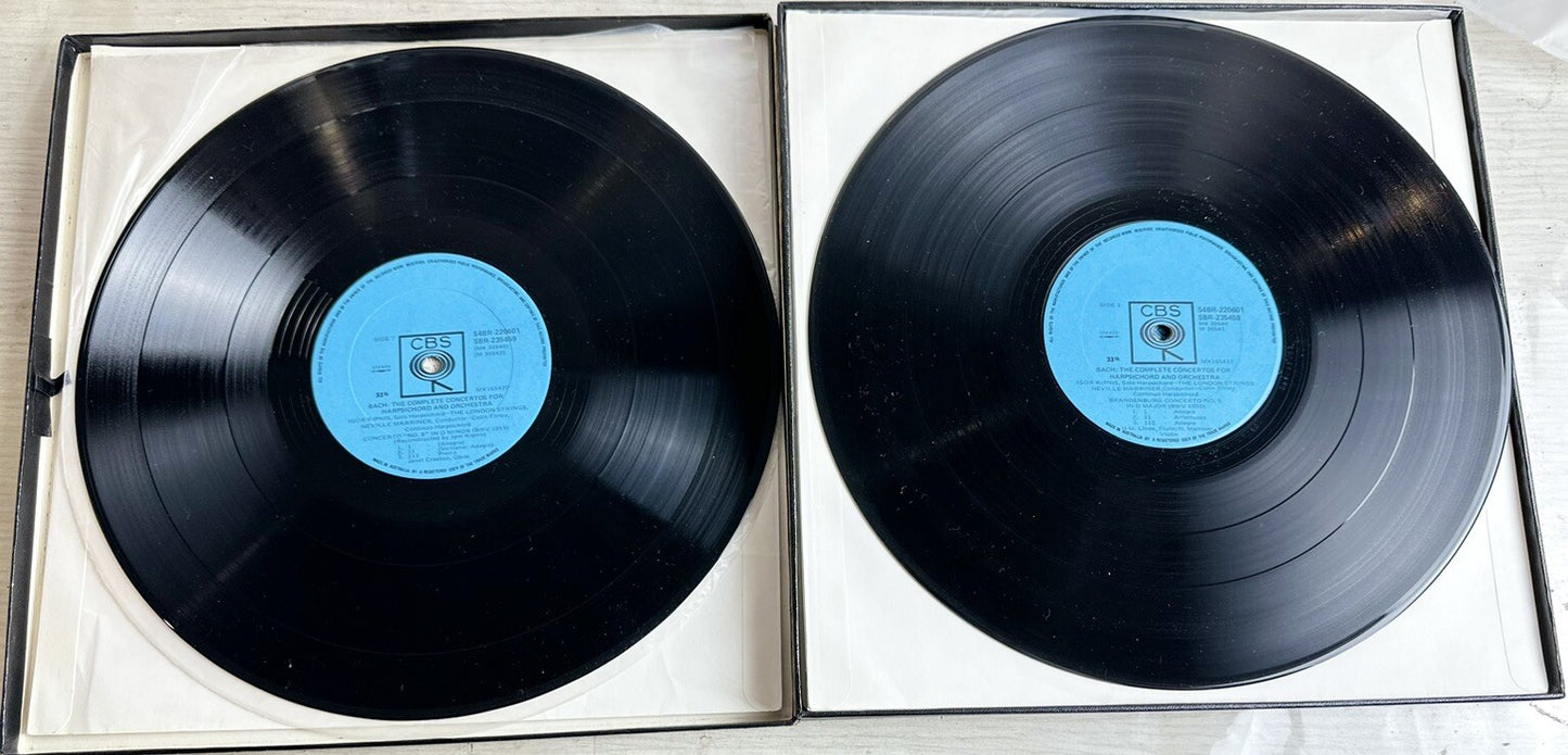BACH: The Complete Concertos For Harpsichord & Orchestra - Record In GC