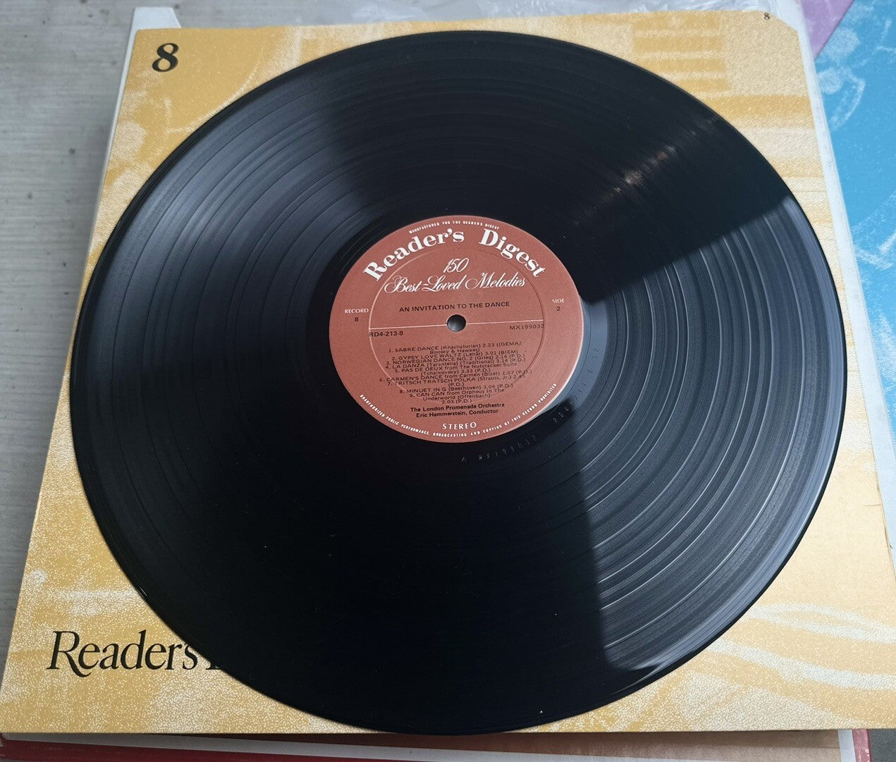 Reader's Digest - 150 Best Loved Melodies - Vinyl Record In Good Condition