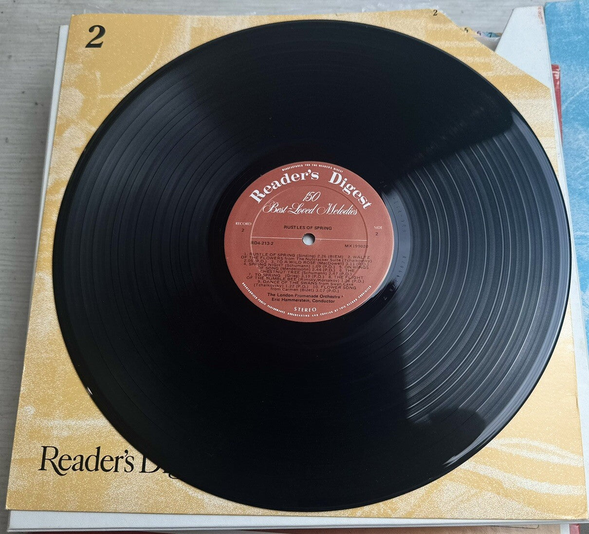 Reader's Digest - 150 Best Loved Melodies - Vinyl Record In Good Condition