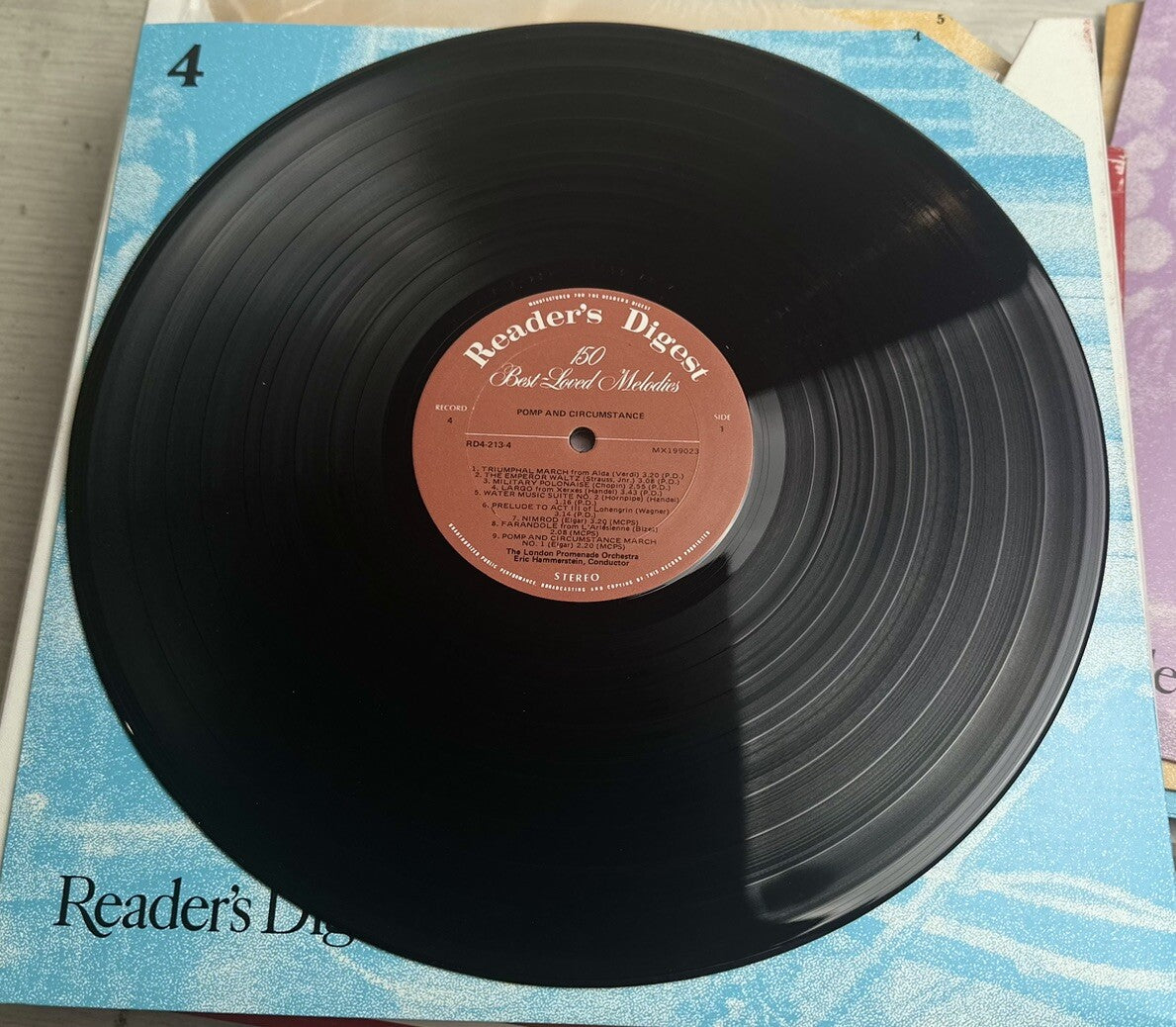 Reader's Digest - 150 Best Loved Melodies - Vinyl Record In Good Condition
