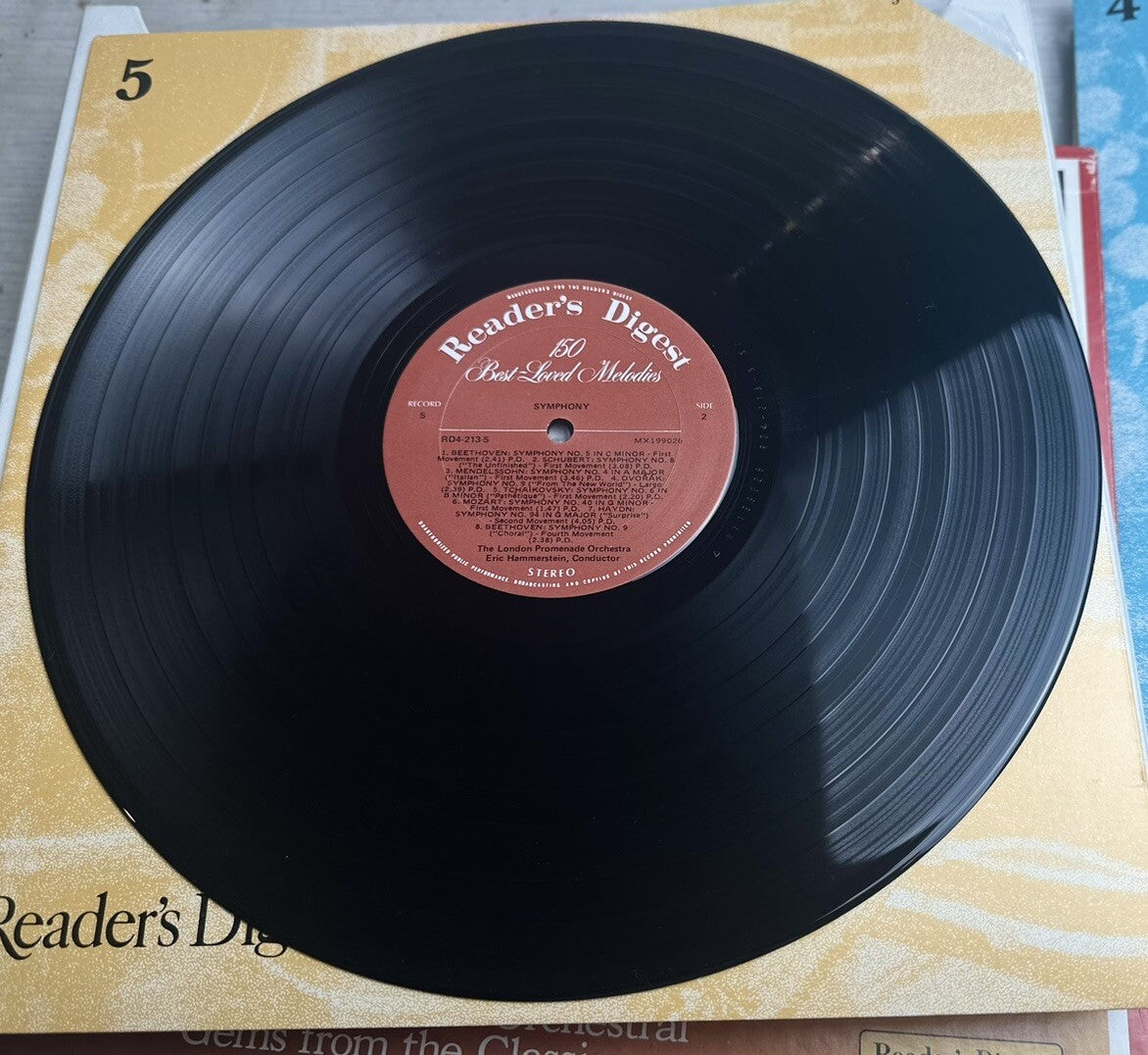 Reader's Digest - 150 Best Loved Melodies - Vinyl Record In Good Condition