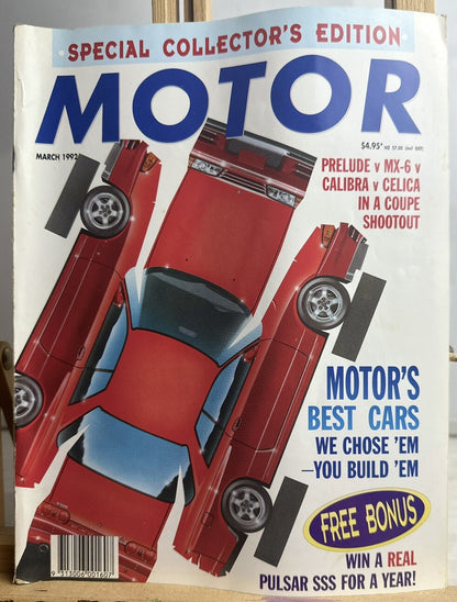 Motor March 1992 Vintage Magazine In Good Condition