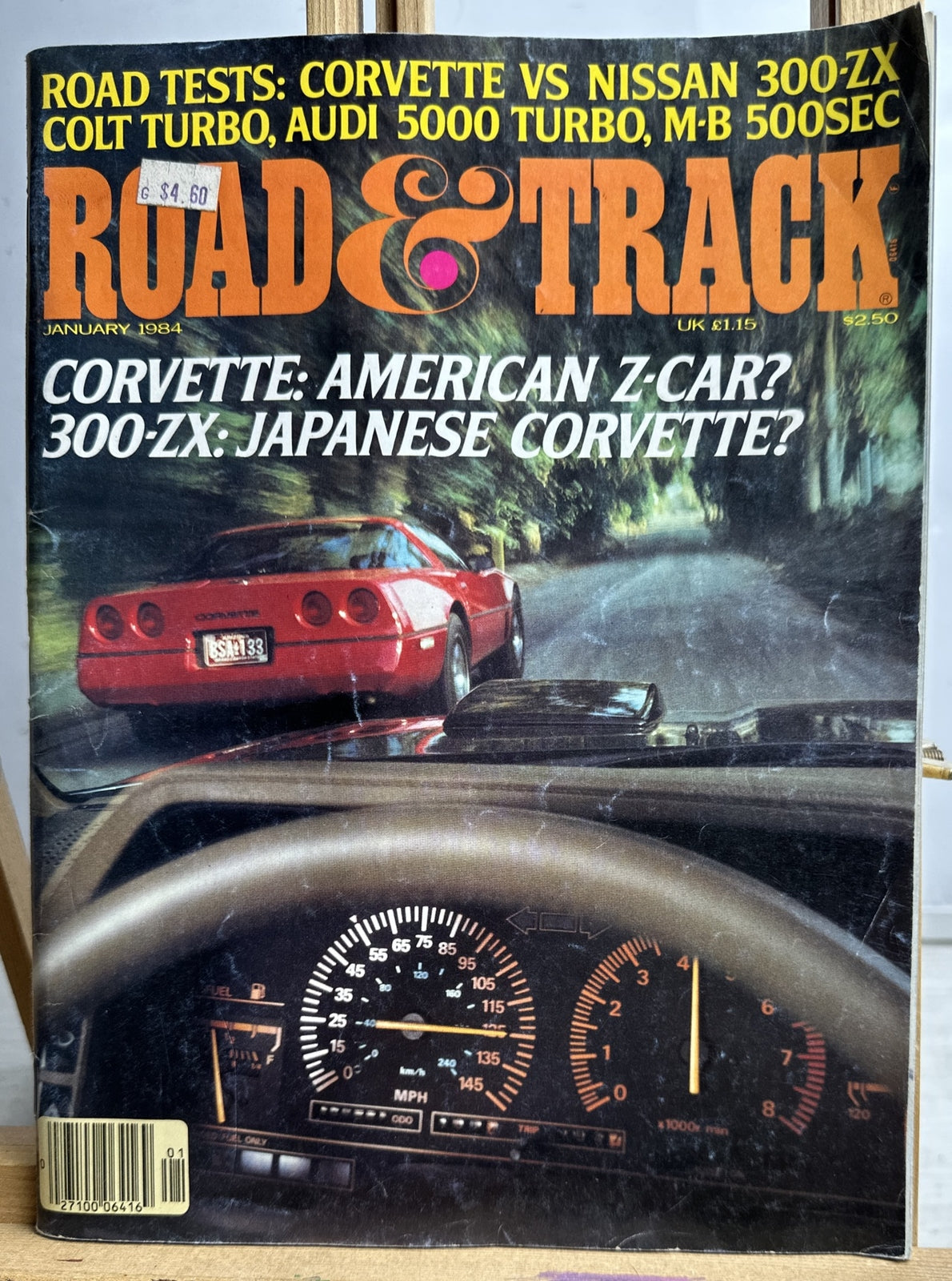 Road And Track January 1984 Vintage Magazine In Good Condition