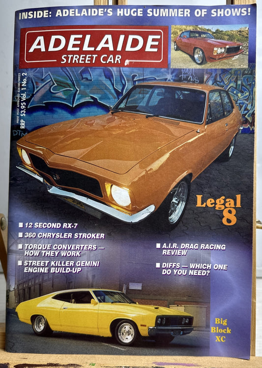 Adelaide Street Car Vintage Magazine Vol.1 No.2 In Good Condition