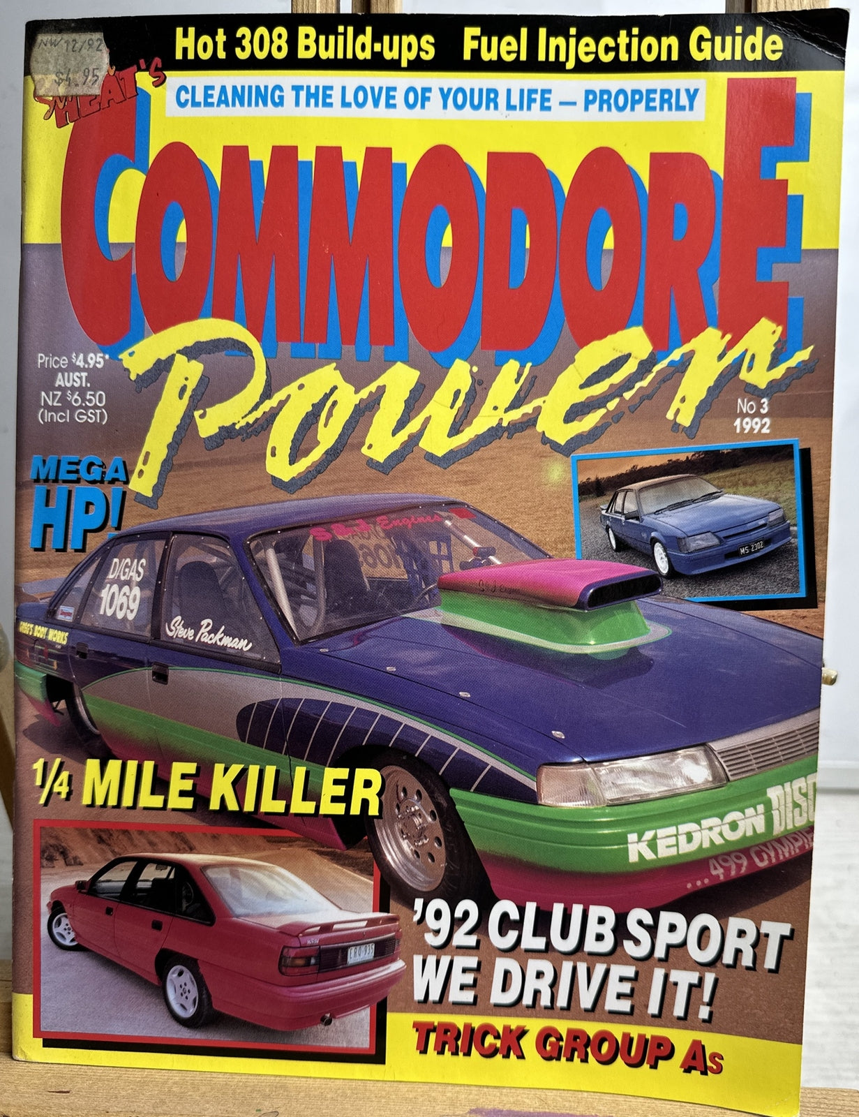 Commodore Power Vintage Magazine No.3 1992 In Good Condition