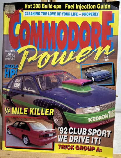 Commodore Power Vintage Magazine No.3 1992 In Good Condition