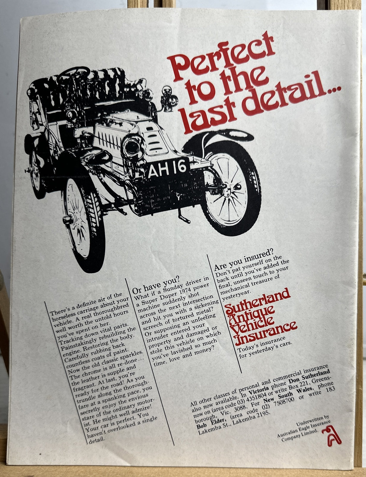 Restored Cars Vintage Magazine No.15 March / April 1976 In Ok Condition