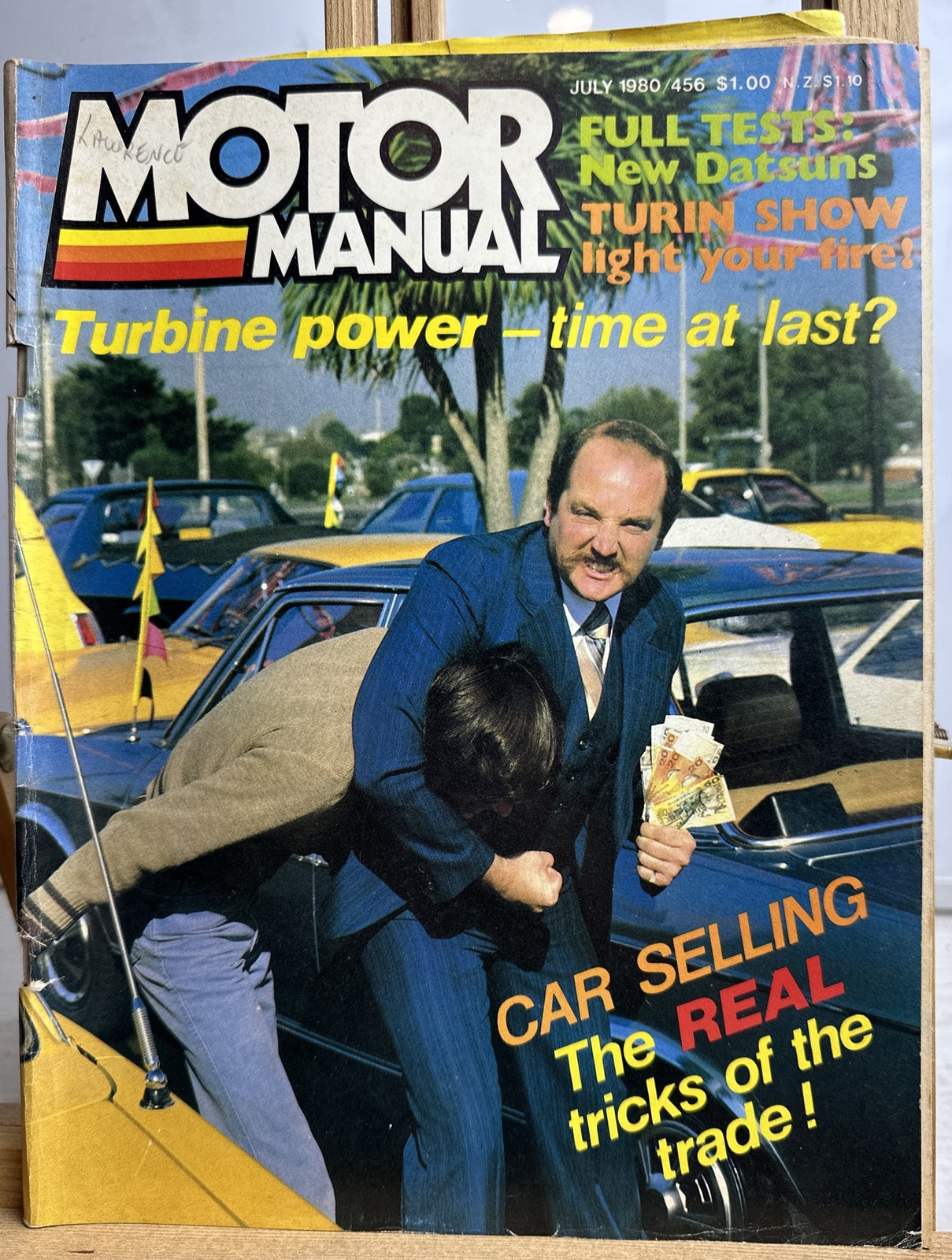 Motor Manual Vintage Magazine July 1980 No.456 In Ok Condition