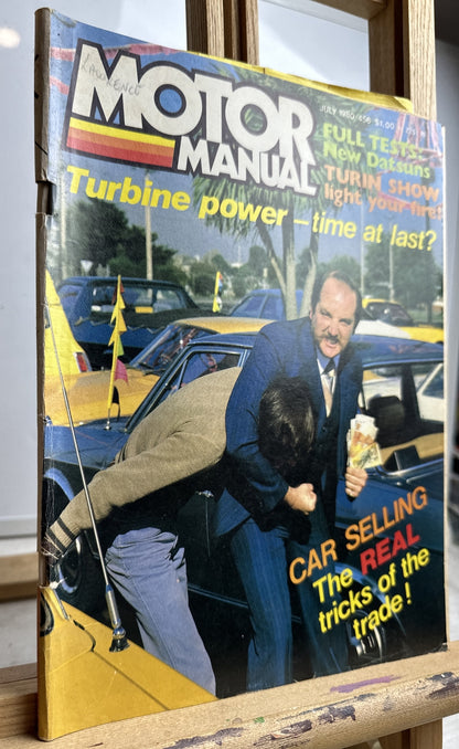 Motor Manual Vintage Magazine July 1980 No.456 In Ok Condition