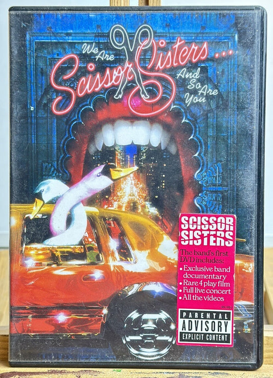 We Are Scissor Sisters And So Are You DVD - In Good Condition - 4727