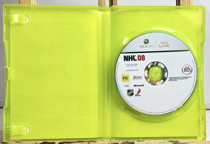 Xbox 360 - Ea Sports NHL 2008 Game - Complete In Good Condition 5027