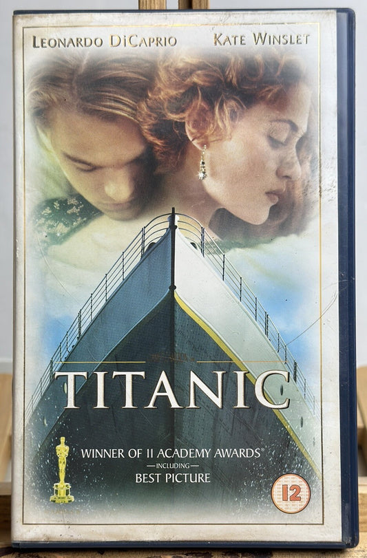 Titanic - VHS - Leonardo DiCaprio, Kate Winslet - In Good Condition - 5034